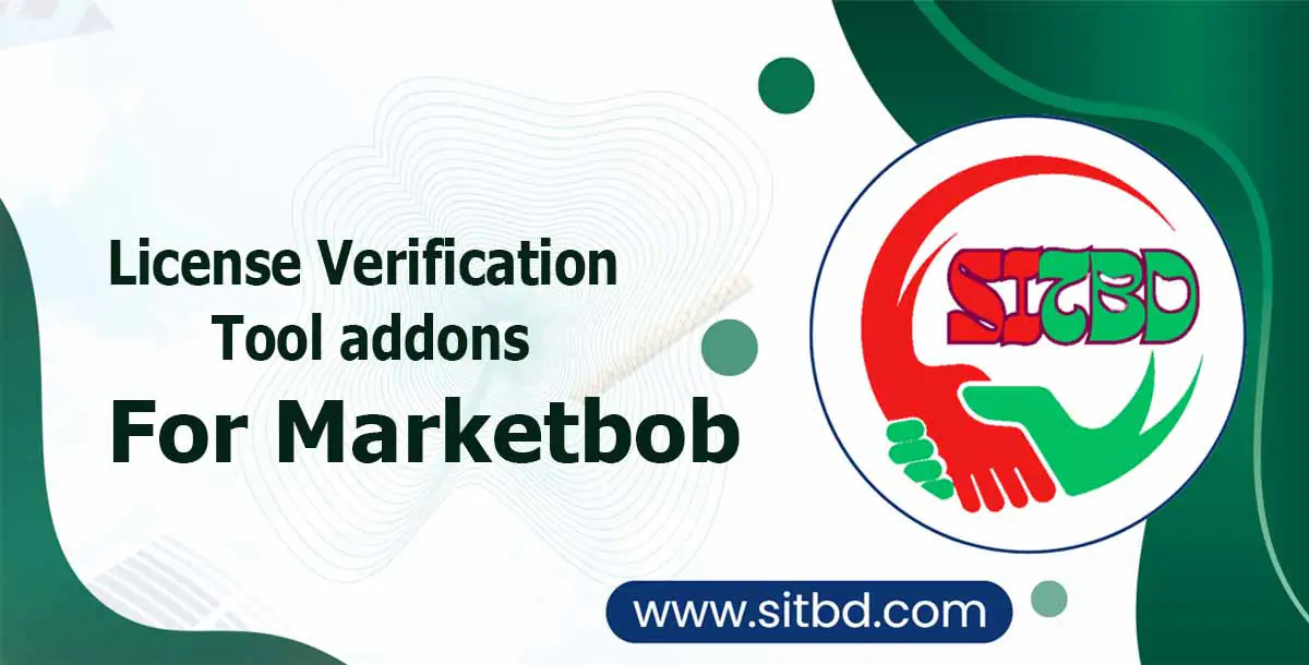 License Verification Tool addons For Marketbob